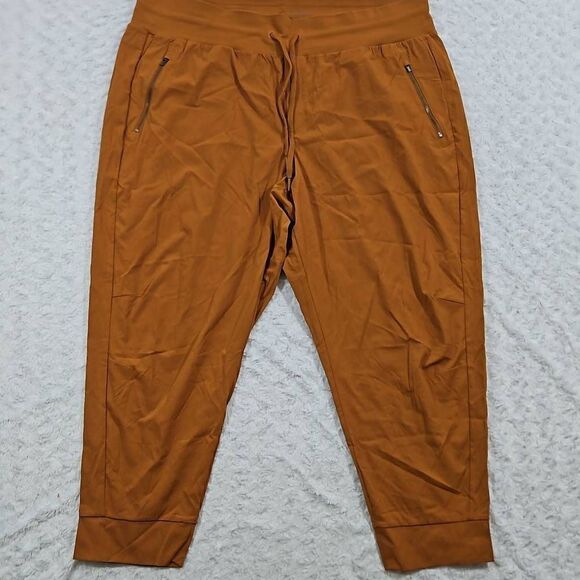Athleta Trekkie North Jogger Orange Womens size 22 - Picture 1 of 9